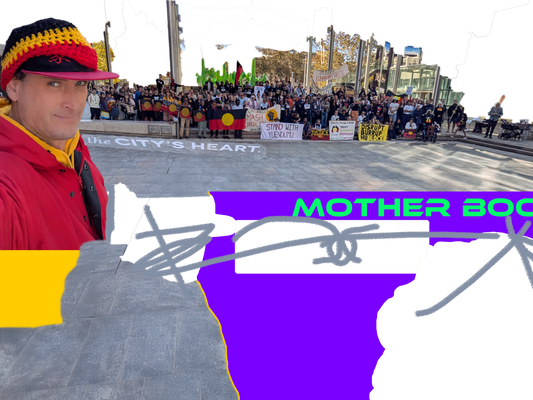 This is an edit of a photo I took from a protest in Perth that occurred due to Black deaths in custody and the governments irresponsibility