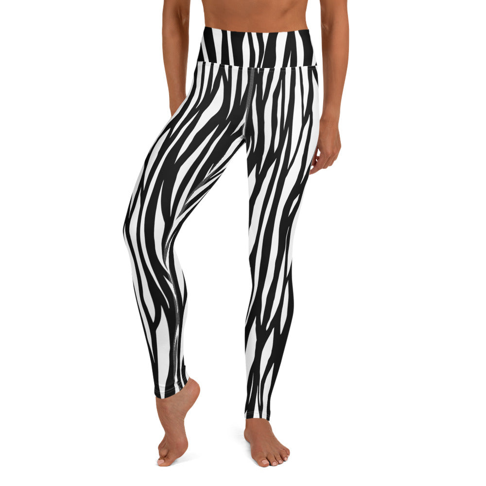 Zebra Yoga Leggings